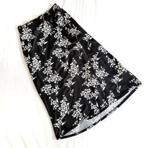 Thalia Sodi Floral Midi Wrap Skirt